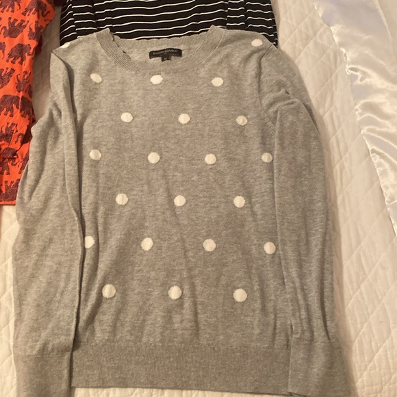 Lot of 6 woman’s M tops, j crew Talbots WHBM banana republic - Picture 4 of 12